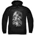 STAR TREK/RETRO TILTED BRIDGE - ADULT PULLOVER HOODIE - BLACK