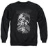 STAR TREK/RETRO TILTED BRIDGE - ADULT CREWNECK SWEATSHIRT - BLACK