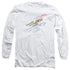 STAR TREK/RETRO TRI ENTERPRISE - L/S ADULT 18/1 - WHITE