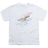 STAR TREK/RETRO TRI ENTERPRISE - S/S YOUTH 18/1 - WHITE