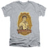 CHEERS/WOMANIZER - S/S ADULT V-NECK 30/1 - ATHLETIC HEATHER