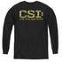 CSI/COLLAGE LOGO - YOUTH LONG SLEEVE TEE - BLACK