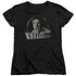 STAR TREK/KHAN DISTRESSED - S/S WOMENS TEE - BLACK