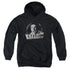 STAR TREK/KHAN DISTRESSED - YOUTH PULLOVER HOODIE - BLACK