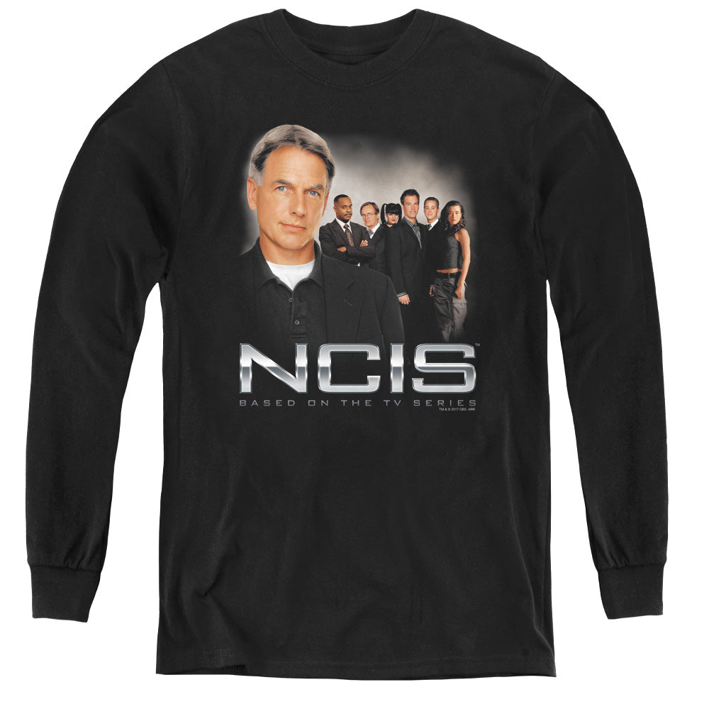 NCIS/INVESTIGATORS - YOUTH LONG SLEEVE TEE - BLACK