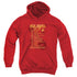 STAR TREK/RED SHIRT TOUR - YOUTH PULLOVER HOODIE - RED