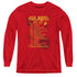 STAR TREK/RED SHIRT TOUR - YOUTH LONG SLEEVE TEE - RED