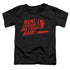 STAR TREK/REAL CAPTAIN - S/S TODDLER TEE - BLACK