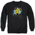 STAR TREK/ROLLIN DEEP - ADULT CREWNECK SWEATSHIRT - BLACK