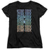 STAR TREK/MULTI LOGO ENTERPRISE - S/S WOMENS TEE - BLACK