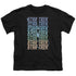 STAR TREK/MULTI LOGO ENTERPRISE - S/S YOUTH 18/1 - BLACK