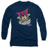 MIGHTY MOUSE/THE MIGHTIEST -  L/S ADULT 18/1  - NAVY