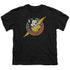 MIGHTY MOUSE/MIGHTY HERO - S/S YOUTH 18/1 - BLACK