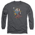 MIGHTY MOUSE/BREAK THROUGH - L/S ADULT 18/1 - CHARCOAL