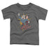 MIGHTY MOUSE/BREAK THROUGH - S/S TODDLER TEE - CHARCOAL