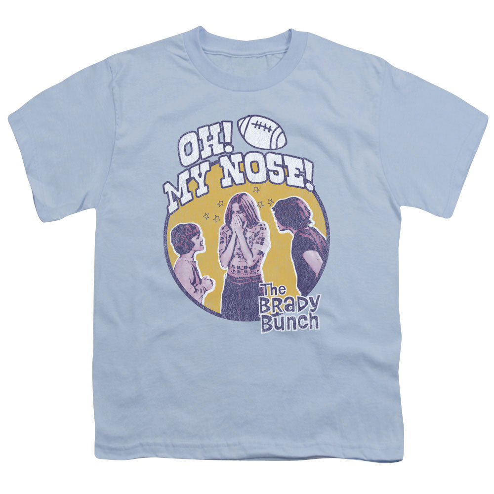 BRADY BUNCH/MY NOSE - S/S YOUTH 18/1 - LIGHT BLUE