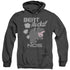 NCIS/BERT ROCKS - ADULT HEATHER HOODIE - BLACK