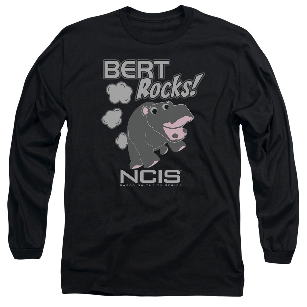 NCIS/BERT ROCKS - L/S ADULT 18/1 - BLACK