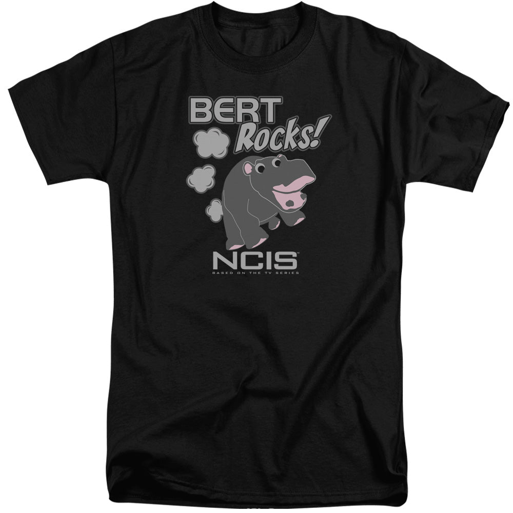 NCIS/BERT ROCKS - S/S ADULT TALL 18/1 - BLACK