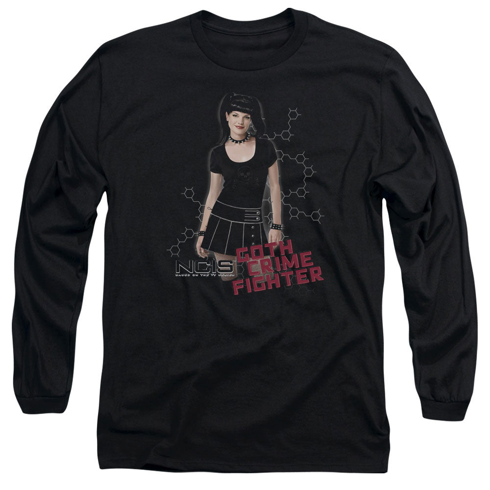 NCIS/GOTH CRIME FIGHTER - L/S ADULT 18/1 - BLACK