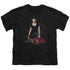 NCIS/GOTH CRIME FIGHTER - S/S YOUTH 18/1 - BLACK