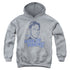 NCIS/MAN UP - YOUTH PULLOVER HOODIE - ATHLETIC HEATHER