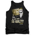 CSI MIAMI/SO GUILTY - ADULT TANK - BLACK