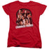 CRIMINAL MINDS/BRAIN TRUST - S/S WOMENS TEE - RED