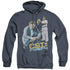 CSI MIAMI/PERSPECTIVE - ADULT HEATHER HOODIE - NAVY