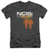NCIS:LA/SLOW WALK - S/S ADULT V-NECK 30/1 - CHARCOAL