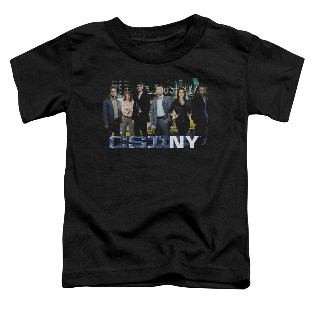 CSI NY/CAST - S/S TODDLER TEE - BLACK
