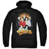 CHEERS/GROUP SHOT - ADULT PULLOVER HOODIE - BLACK