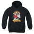 CHEERS/GROUP SHOT - YOUTH PULLOVER HOODIE - BLACK
