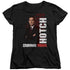 CRIMINAL MINDS/HOTCH - S/S WOMENS TEE - BLACK