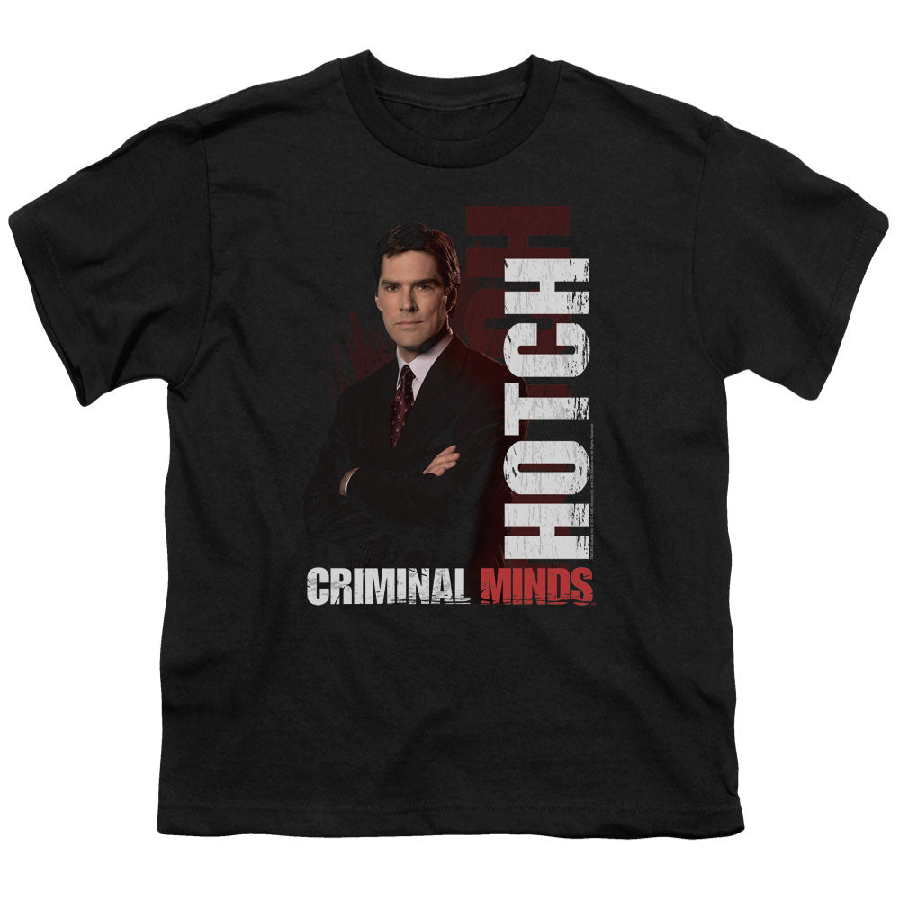 CRIMINAL MINDS/HOTCH - S/S YOUTH 18/1 - BLACK