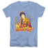 BRADY BUNCH/GROOVIN - S/S WOMENS TEE - CAROLINA BLUE