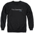 FRASIER/I&#39;M LISTENING - ADULT CREWNECK SWEATSHIRT - BLACK