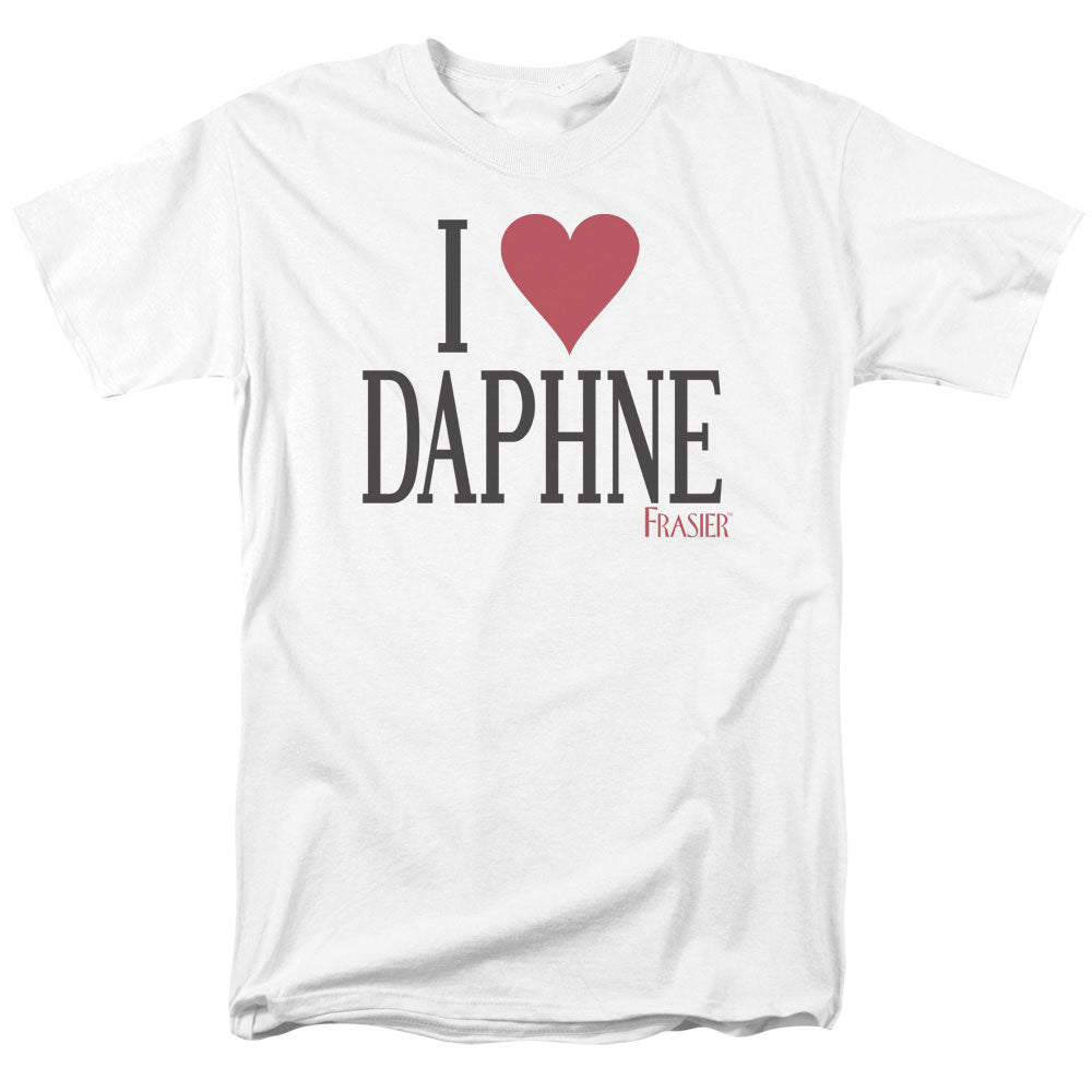 FRASIER/I HEART DAPHNE - S/S ADULT 18/1 - WHITE