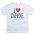 FRASIER/I HEART DAPHNE - S/S YOUTH 18/1 - WHITE