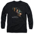 GHOST WHISPERER/DIAGONAL CAST - L/S ADULT 18/1 - BLACK