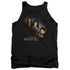 GHOST WHISPERER/DIAGONAL CAST - ADULT TANK - BLACK