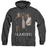 NUMBERS/EQUATIONS - ADULT HEATHER HOODIE - BLACK