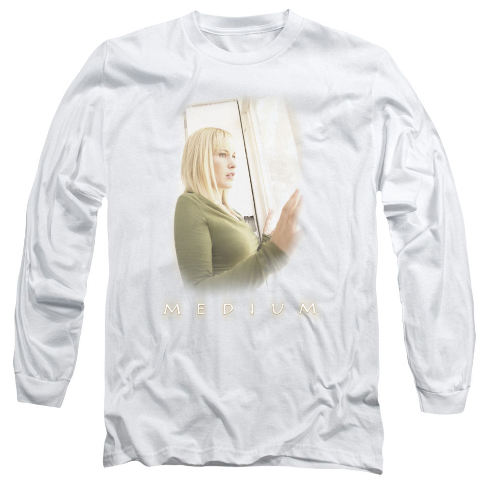 MEDIUM/WHITE LIGHT - L/S ADULT 18/1 - WHITE