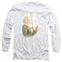 MEDIUM/WHITE LIGHT - L/S ADULT 18/1 - WHITE