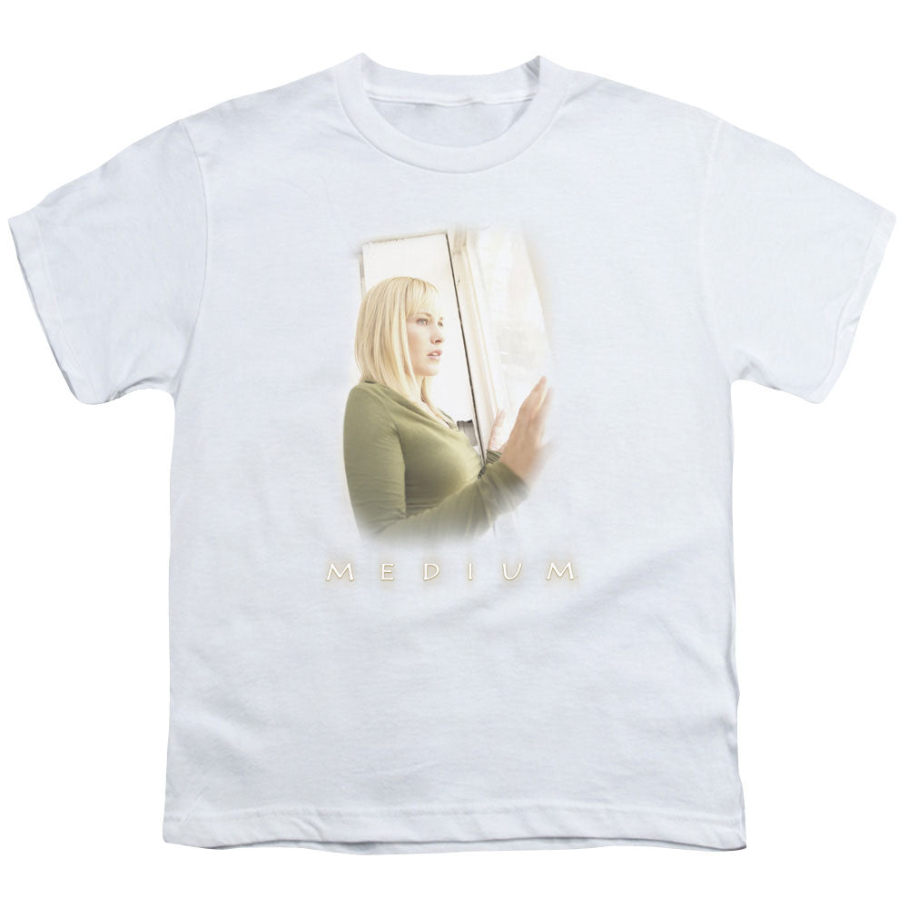 MEDIUM/WHITE LIGHT - S/S YOUTH 18/1 - WHITE