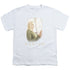 MEDIUM/WHITE LIGHT - S/S YOUTH 18/1 - WHITE