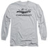 CHEVROLET/CHEVY BOWTIE -  L/S ADULT 18/1  - SILVER