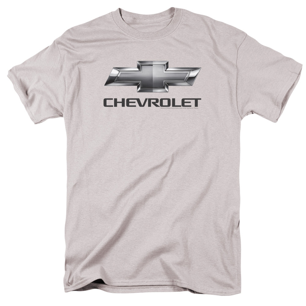 CHEVROLET/CHEVY BOWTIE - S/S ADULT 18/1 - SILVER