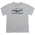 CHEVROLET/CHEVY BOWTIE - S/S YOUTH 18/1 - SILVER