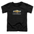 CHEVROLET/CHEVY BOWTIE STACKED - S/S TODDLER TEE - BLACK